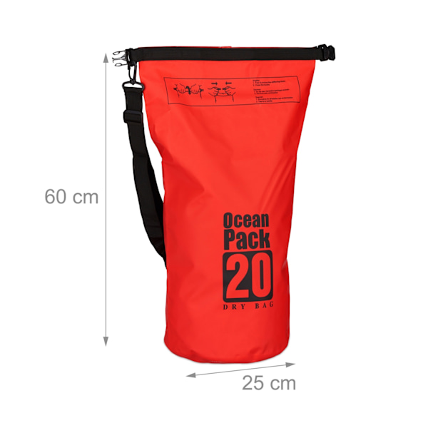 Ocean Pack 20 liter vattentät