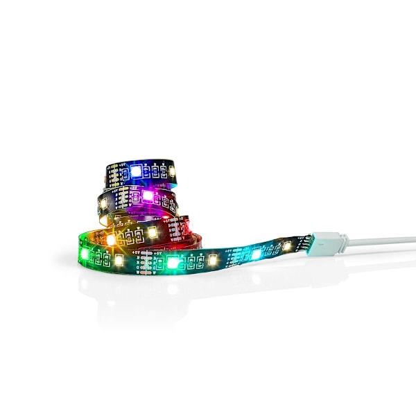 SmartLife LED-Remsa | Bluetooth® | RGB / Varm Vit | SMD | 2.00 m | IP20 | 2700 K | 380 lm | Android™ / IOS