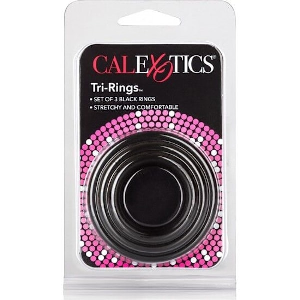 Calexotics - Tri-Rings Svart