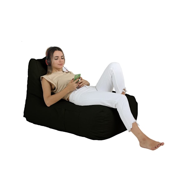 Garden Bean Bag Trendy Comfort Sengepuf - Sort