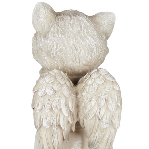 Katte engle statue