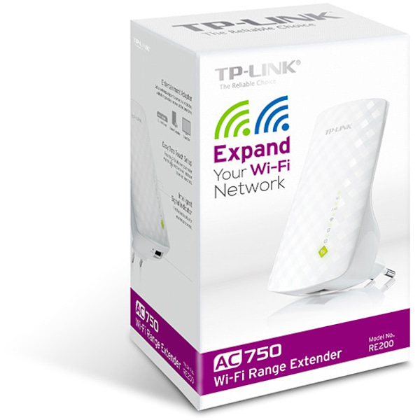 TP-LINK RE200 Dual-band - WiFi-förstärkare