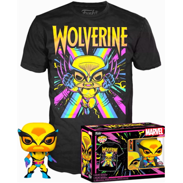 Marvel Wolverine Black Light Pop-figur, samlerlegetøj