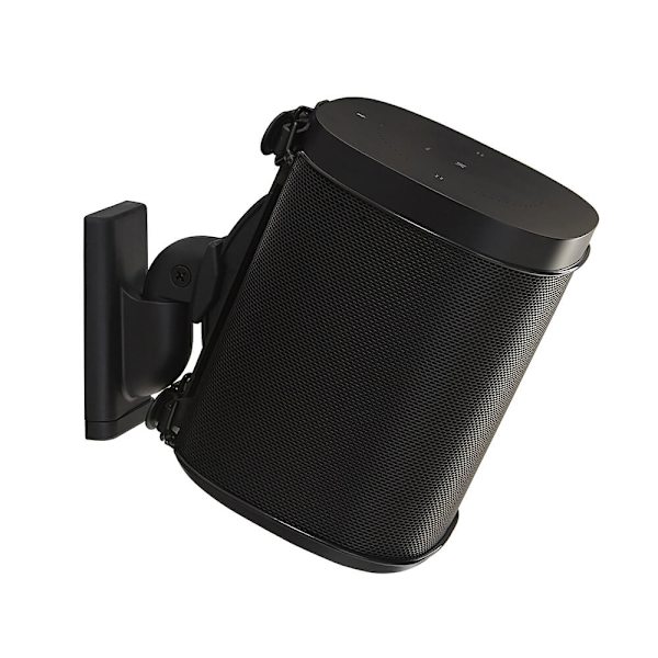 SANUS-seinäteline Sonos One SL:lle Play:1 Play:3 Single Black