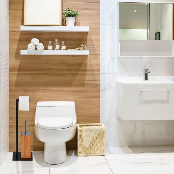 WC-setti bambu &amp; metalli