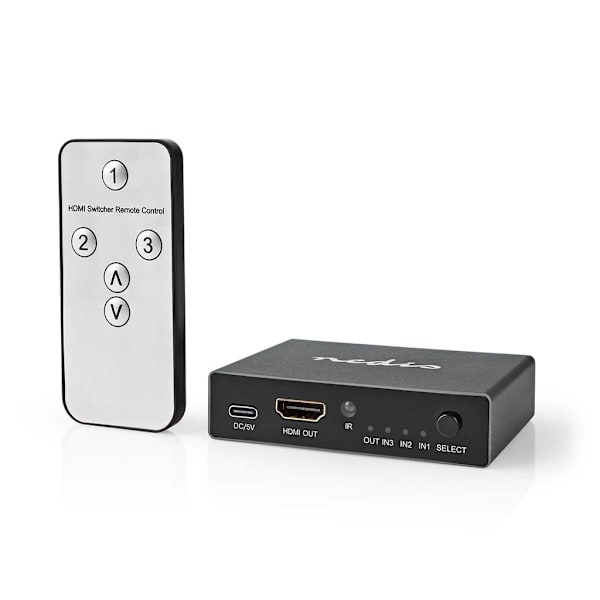 Nedis HDMI 8K Switch - Svart