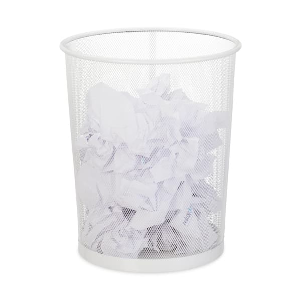 Iso metallinen roskakori