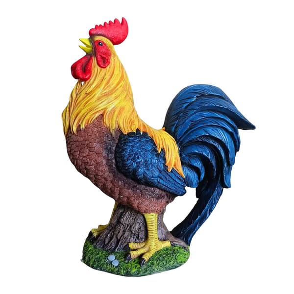 Kyllingehavepynt – Vejrbestandig polyresin, 24 cm