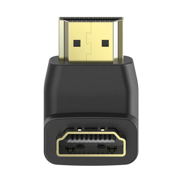 HAMA Adapter HDMI 270 Degree Guld Sort