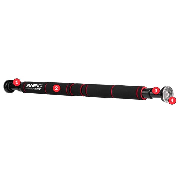 Justerbar dørtrapez til pull-ups 60-85 cm NS-311