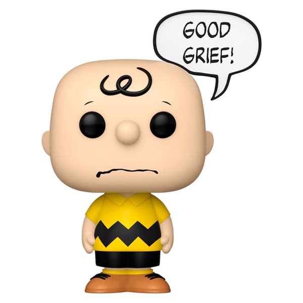 Charlie Brown Peanuts Figur, 5-tommer samlerlegetøj