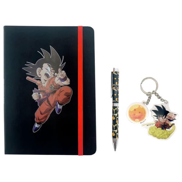 Dragon Ball-set dagbok + penna + nyckelring