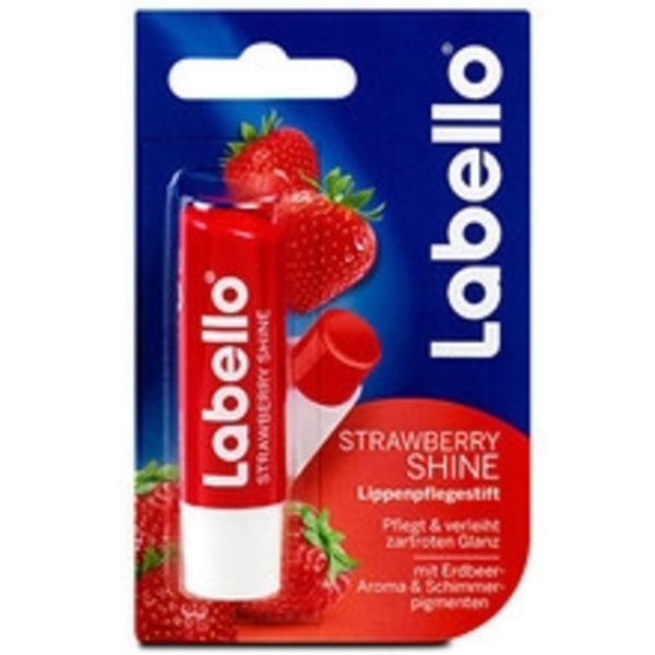 Labello - Strawberry Shine Caring Lip Balm 4.8g