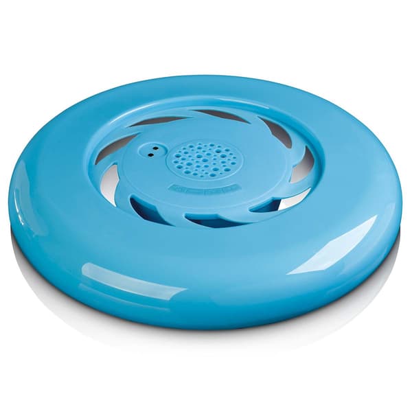 Bluetooth-högtalare Frisbee – Vattentät, 20 m räckvidd, Blå