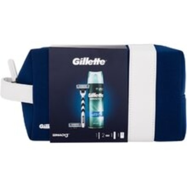 Gillette - Mach3 Set With Cosmetic Bag - Dárková sada pro muže 1.0ks