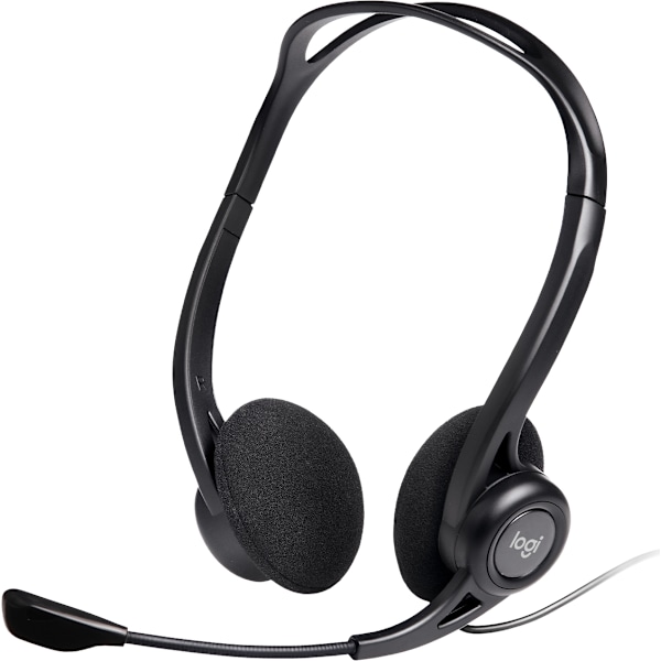 Logitech 960 USB PC Headset med Brusreducerande Mikrofon