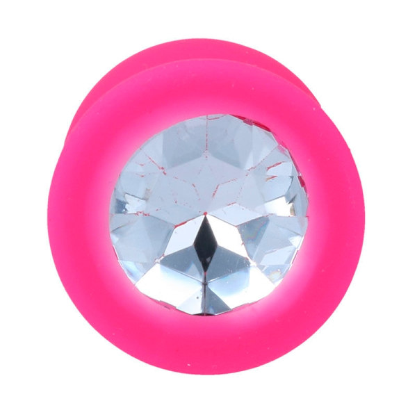 Intense - Shelki M Anal Plug Fuchsia