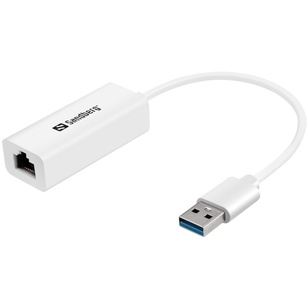 Sandberg USB 3.0 Gigabit Network Adapter - Nätverksadapter - USB 3.0 - Gigabit Ethernet