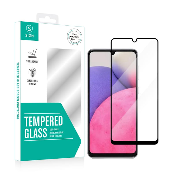 SiGN 2.5D skærmbeskytter i hærdet glas til Samsung Galaxy A33 5G