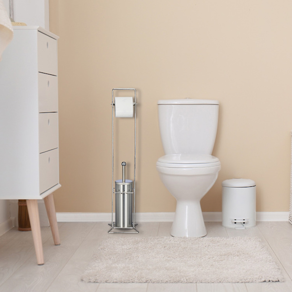 WC-teline ruostumatonta terästä