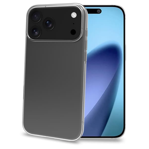 iPhone 17 Pro Max TPU-kotelo, läpinäkyvä