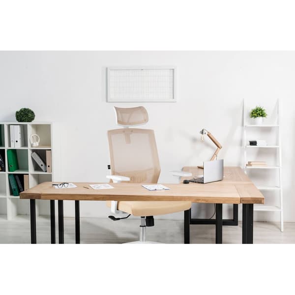 Sofotel Rotar kontorsstol i beige mikromesh