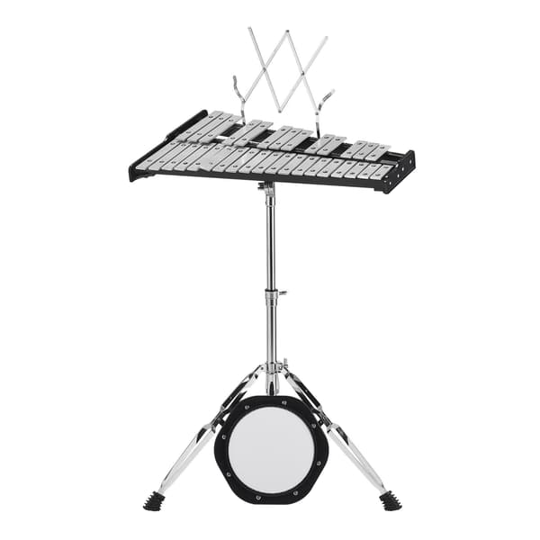 32-Note Glockenspiel Xylophone Kit – Stander, Taske, Mallets