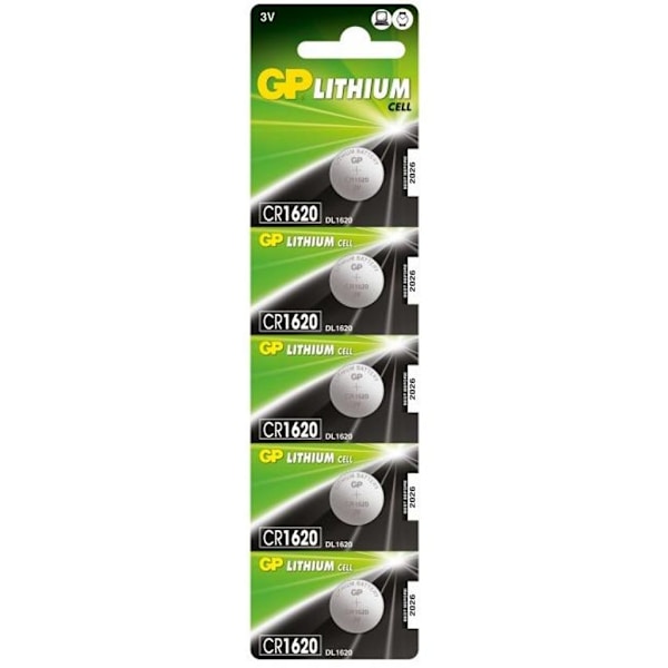 CR1620 5-pakkaus GP