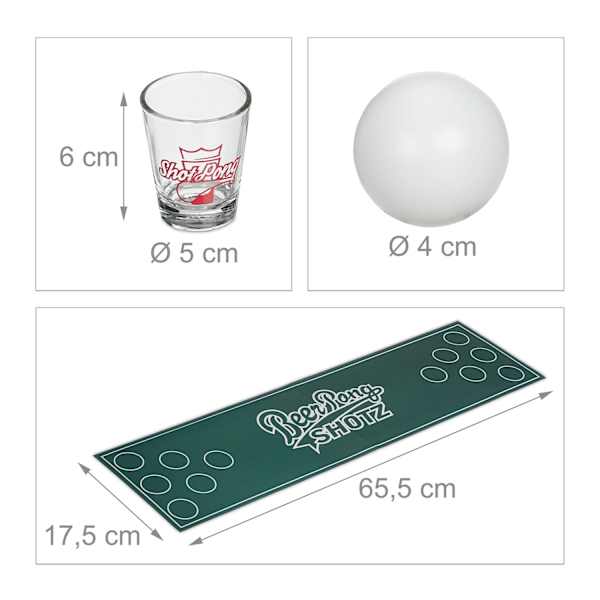 Mini beer pong