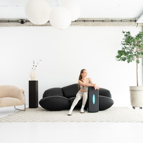 Aerobic Step Platform, Black-Mint, säädettävä korkeus