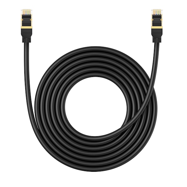 RJ45 Ethernet High Speed ​​Cat.8 40Gbps LAN LAN kaapeli 5m musta