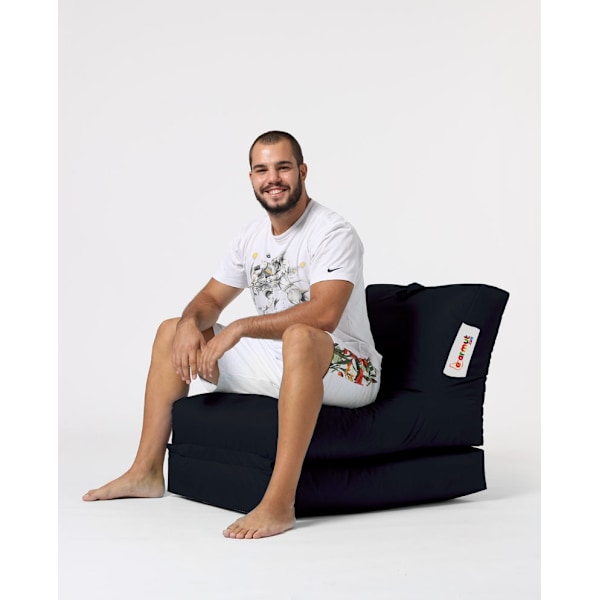Garden Bean Bag Siesta Sovesofa Puf - Sort