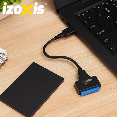 USB-SATA 3.0 -sovitin, 2,5" kiintolevy/SSD, Plug & Play