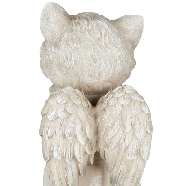 Katte engle statue