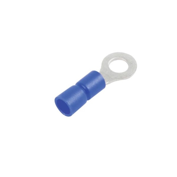 Ringterminal blå 4,3 mm