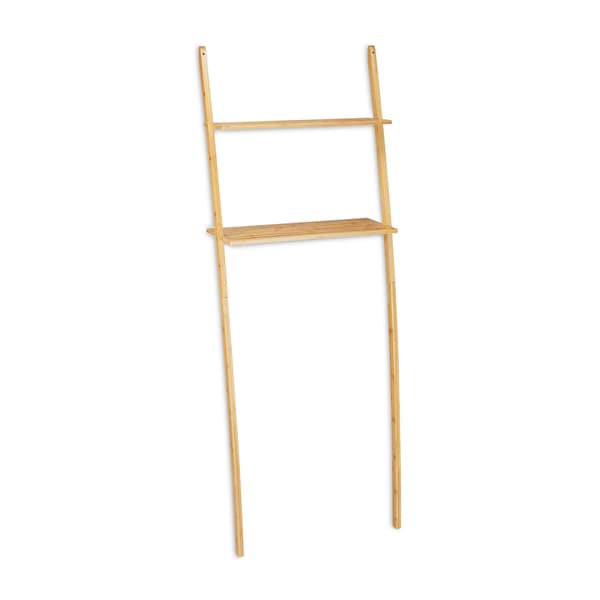 Tvättmaskinhylla i bambu