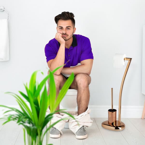 Stående toiletsæde WIMEDO kobber