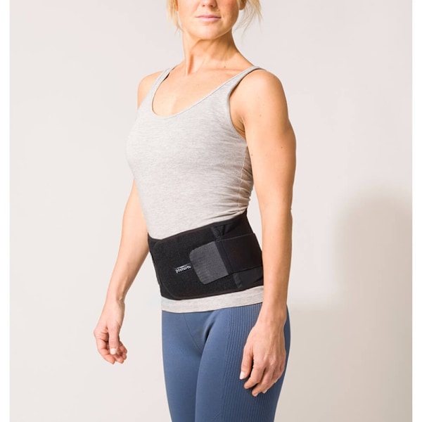 SVENSK POSTURE Nedre rygbælte Stabilize L Sort