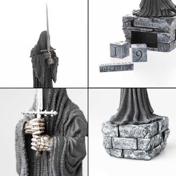 3D evigvarende kalender - Ringenes Herre-tema