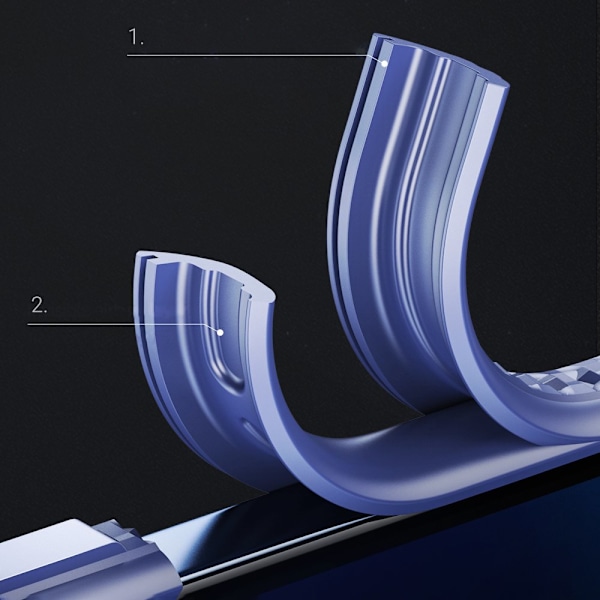 Pansret holdbart cover til iPhone 12 Pro Max Fregate Series sort