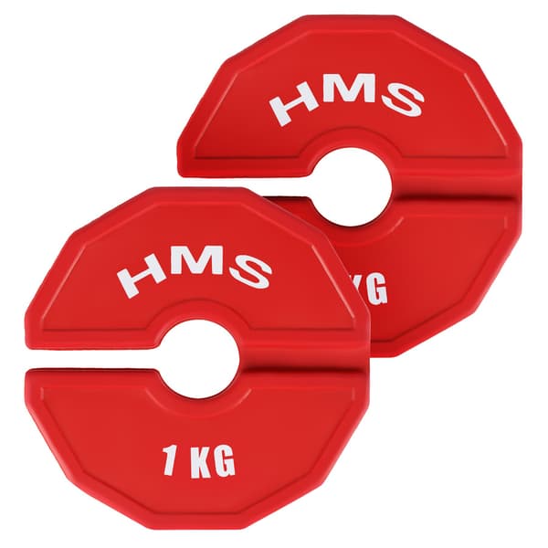 1 kg viktskivor för styrke- och konditionsträning