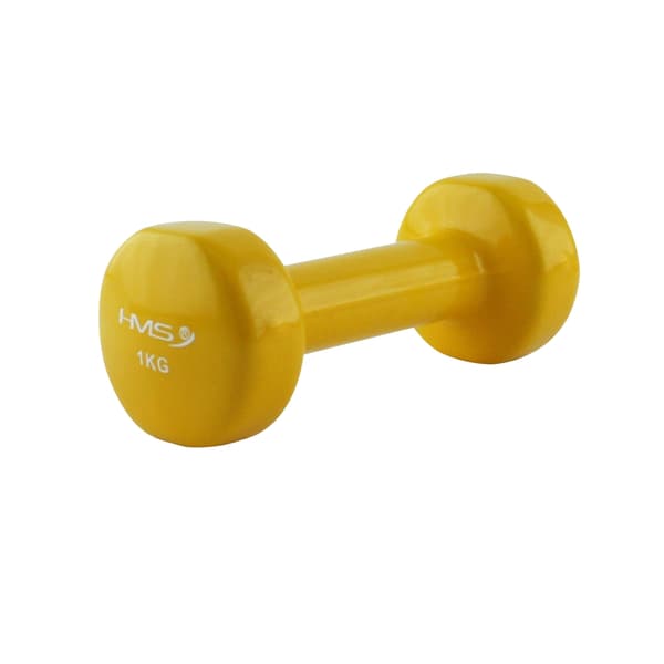 Vinyldoppningshantel 1 kg – halkfritt grepp