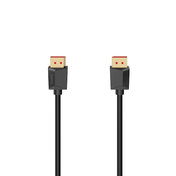 HAMA Kabel DisplayPort 2.1 8K Ultra-HD 2.0m Sort