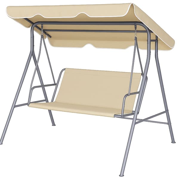 Siddehynde til havegynge 127x100 cm Beige MultiGarden