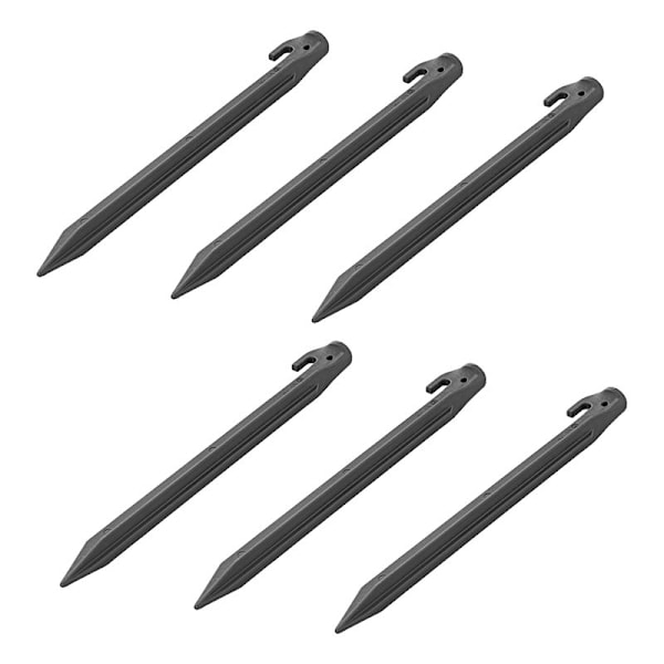 Telttatappi 30cm nylon - 6 kappaleen sarja