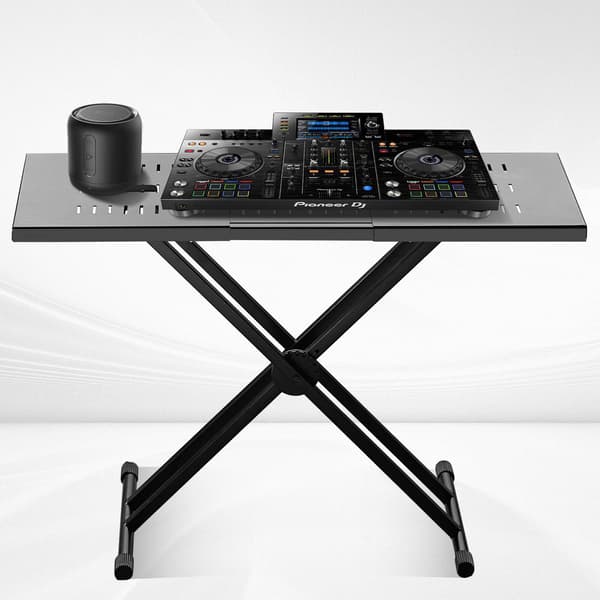 DJ-bordsstativ 32–43 x 18, justerbar höjd, hopfällbart