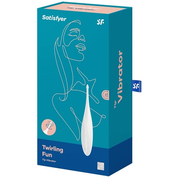Satisfyer - Twirling Fun Tip Vibrator Hvid