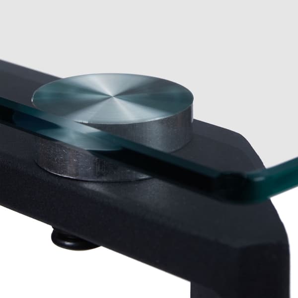 Konsolbord med glasbordplade