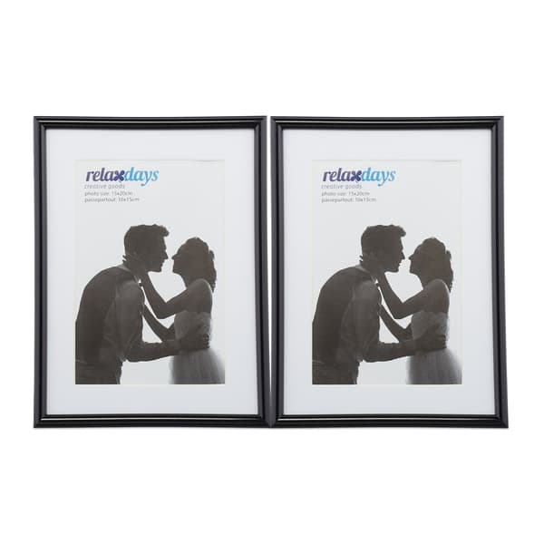 Bildram Set om 2 st 15 x 20 cm