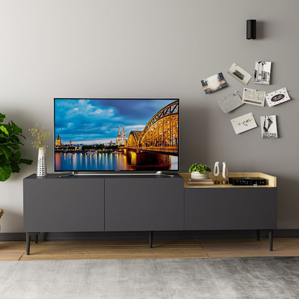 TV-bänk Mia - Antracit
